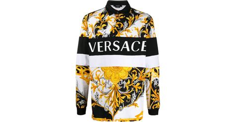 polo versace sale|Versace long sleeve.